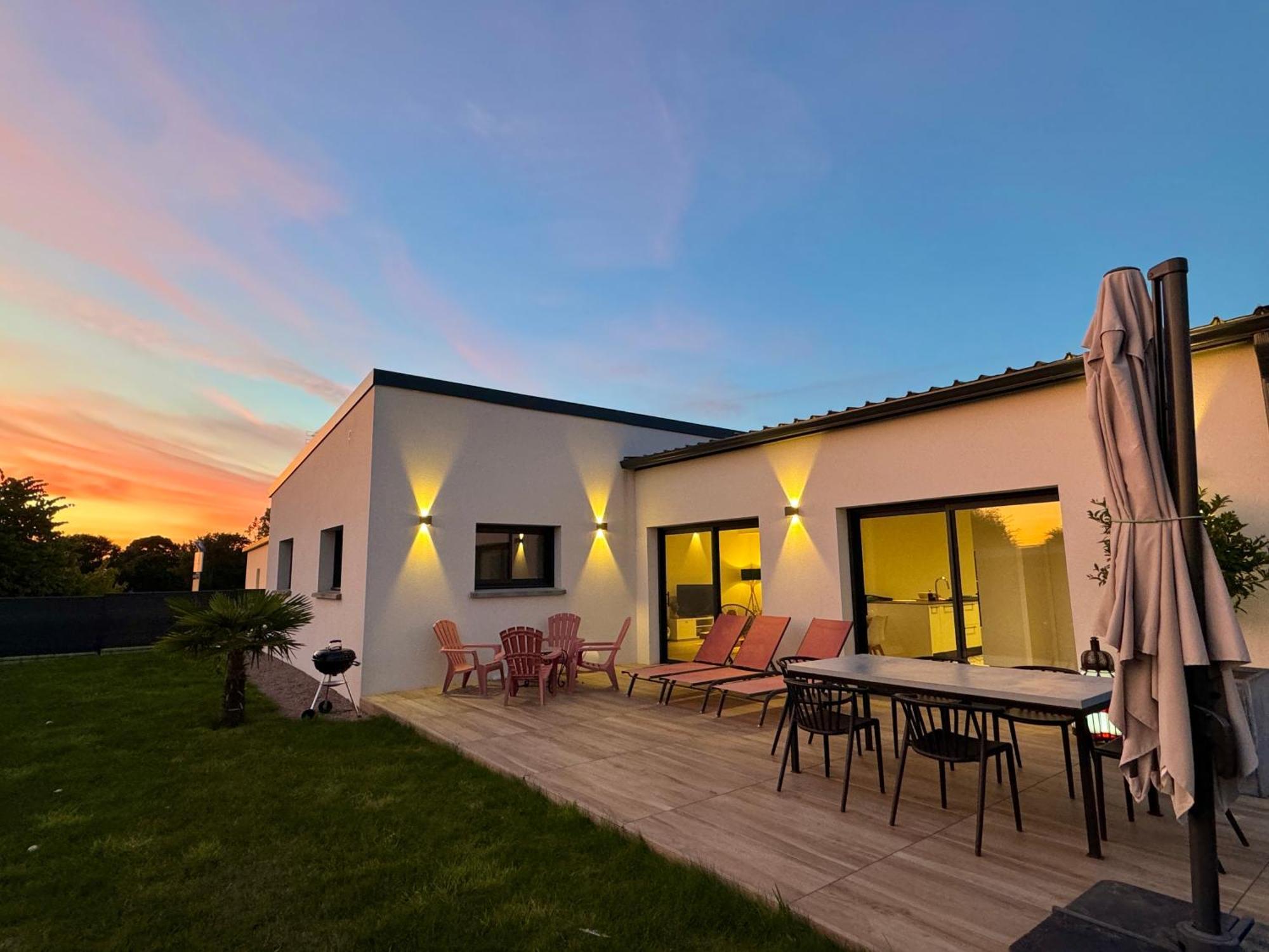 Maison Neuve 4 Etoiles Plain-Pied Proche De La Mer Plurien المظهر الخارجي الصورة
