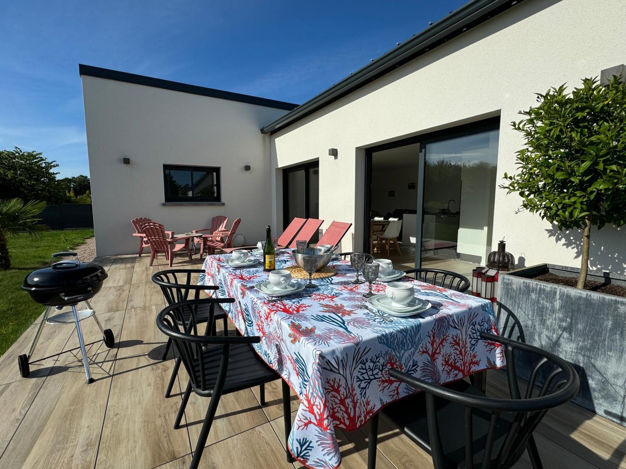 Maison Neuve 4 Etoiles Plain-Pied Proche De La Mer Plurien المظهر الخارجي الصورة