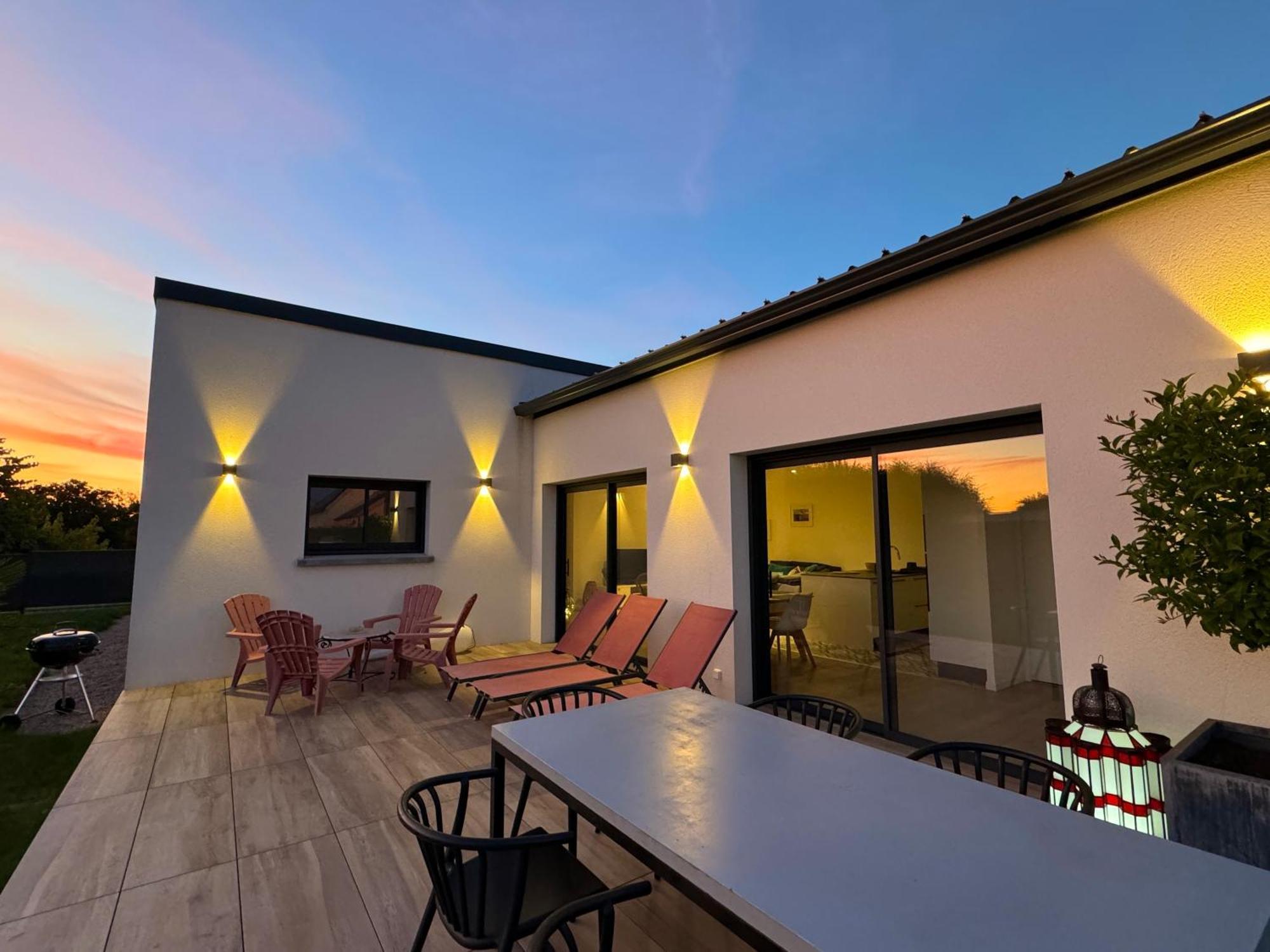 Maison Neuve 4 Etoiles Plain-Pied Proche De La Mer Plurien المظهر الخارجي الصورة